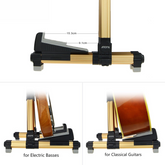 Aroma AGS-08 Foldable Guitar Stand – Gold
